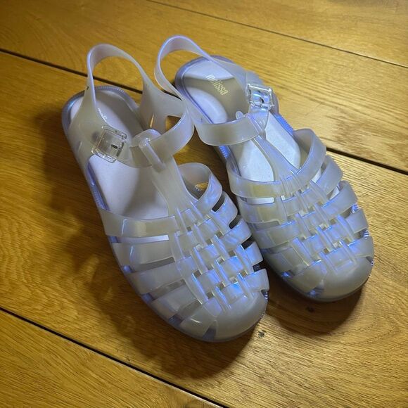 Melissa iridescent jelly sandals 11 - Picture 1 of 6